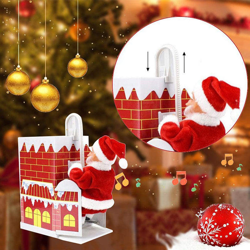 SantaDecor™ Elektrisch kletternder Weihnachtsmann