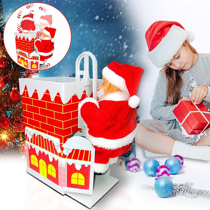 SantaDecor™ Elektrisch kletternder Weihnachtsmann