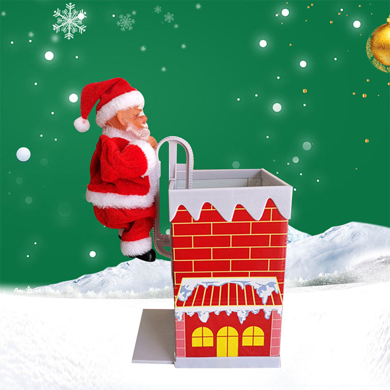 SantaDecor™ Elektrisch kletternder Weihnachtsmann