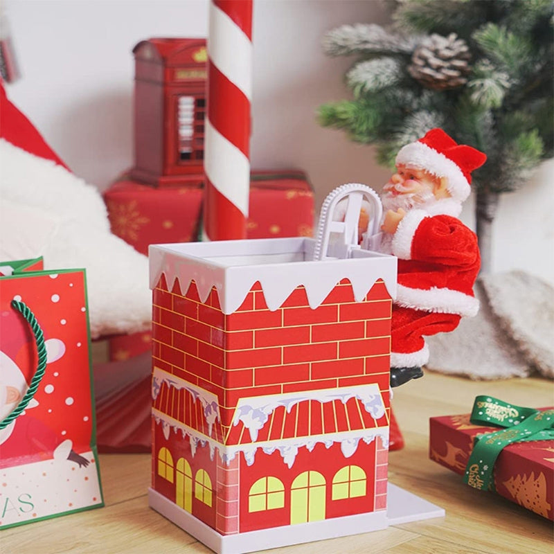 SantaDecor™ Elektrisch kletternder Weihnachtsmann