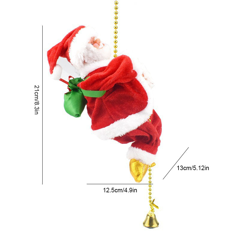 SantaDecor™ Elektrisch kletternder Weihnachtsmann