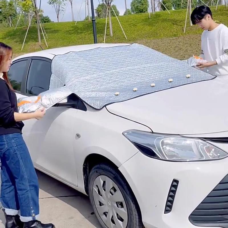 AutoCover™ Magnetische Auto-Windschutzscheiben-Schneeabdeckung