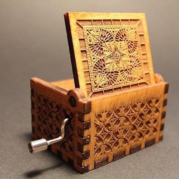 WoodenBox™ Aufzieh-Spieluhr