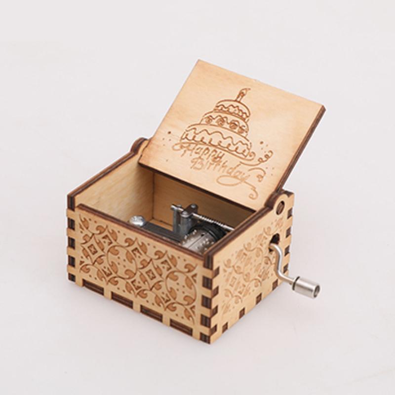 WoodenBox™ Aufzieh-Spieluhr