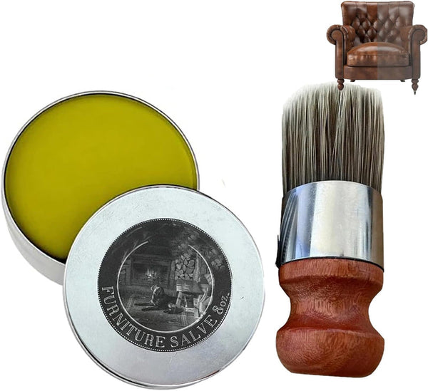 RestorWise™ Möbelsalbe & Bürstenset