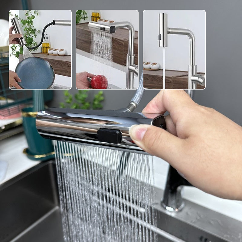 HydroFaucet™ 3-in-1-Wasserfall-Küchenarmatur