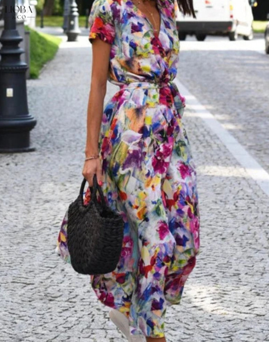 SereneBreeze™ Maxikleid
