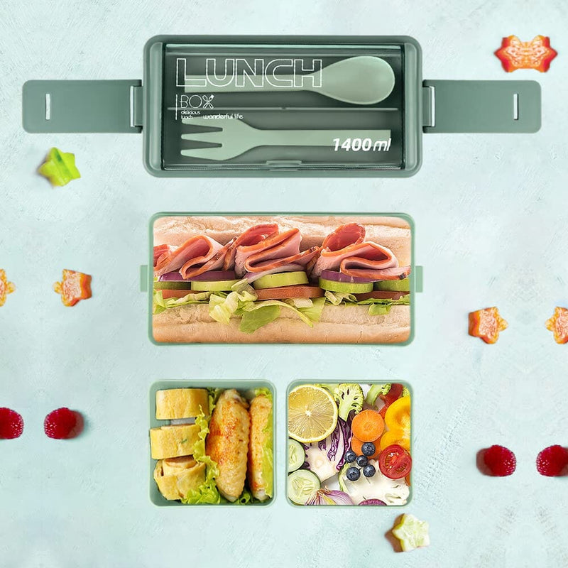 BentoBox™ Tragbare Doppelschichtbox