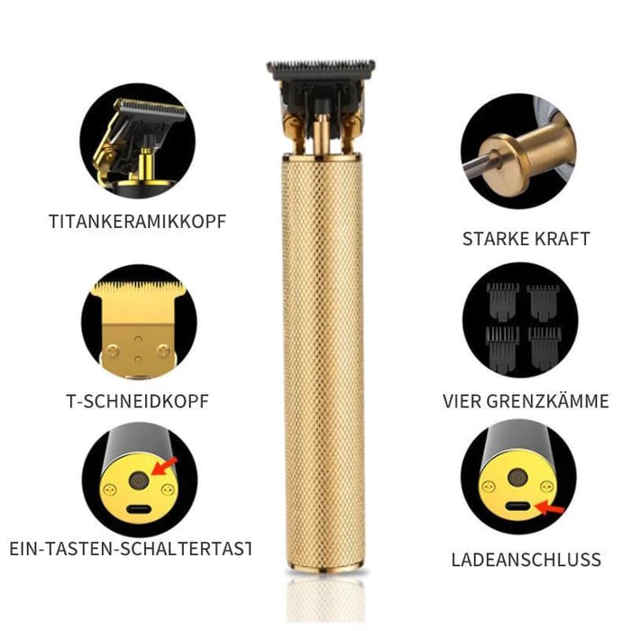 HairPro™ Professionelle elektrische Haarschneidemaschine für Männer