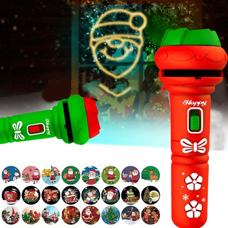 TreasureTrove™ Weihnachtsprojektor Fackellampe