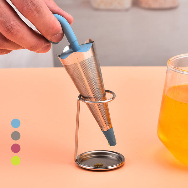 TeaTime™ Schirm-Tee-Ei aus Edelstahl (1+1 GRATIS!)