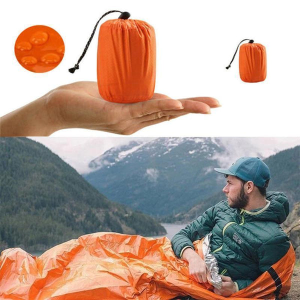 HikeBasics™ Camping Thermo-Schlafsack (1+1 GRATIS!)