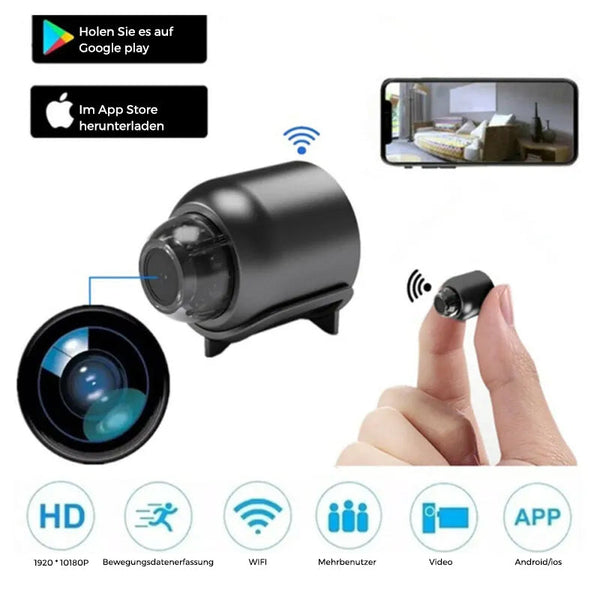 HeroTech™ Mini kabellose Überwachungskamera