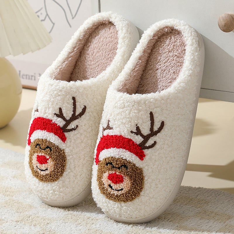 CozySole™ Warme Fleece-Weihnachtspantoffeln