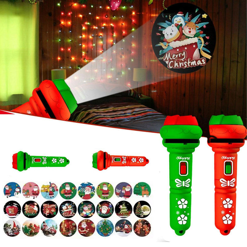 TreasureTrove™ Weihnachtsprojektor Fackellampe