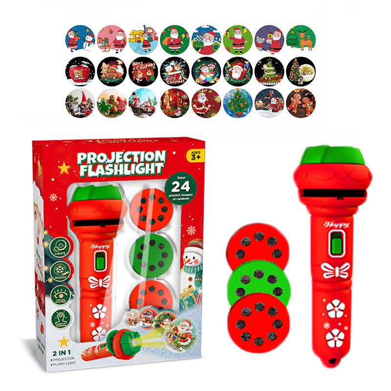 TreasureTrove™ Weihnachtsprojektor Fackellampe