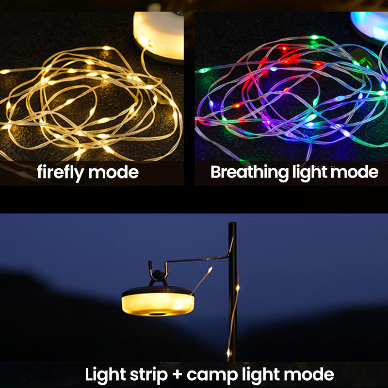 LumiOutdoors™ Tragbare Camping-Lichterkette