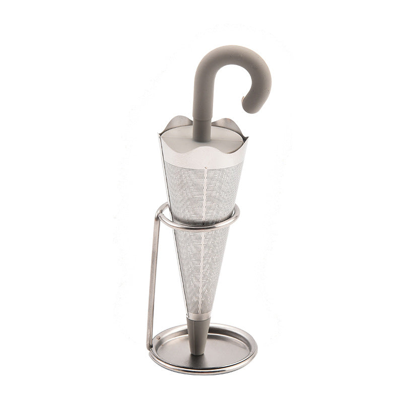 TeaTime™ Schirm-Tee-Ei aus Edelstahl (1+1 GRATIS!)