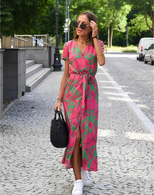 SereneBreeze™ Maxikleid