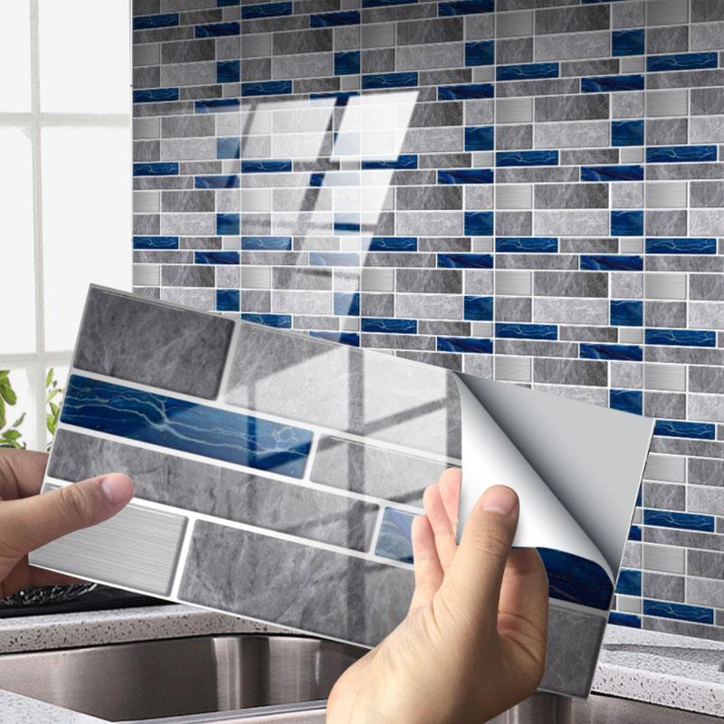 HomeDesign™ Wasserdichte selbstklebende 3D-Fliesen-Wandsticker