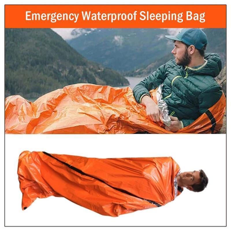 HikeBasics™ Camping Thermo-Schlafsack (1+1 GRATIS!)