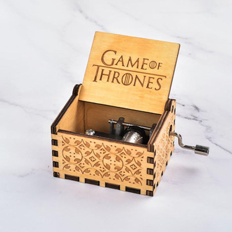 WoodenBox™ Aufzieh-Spieluhr