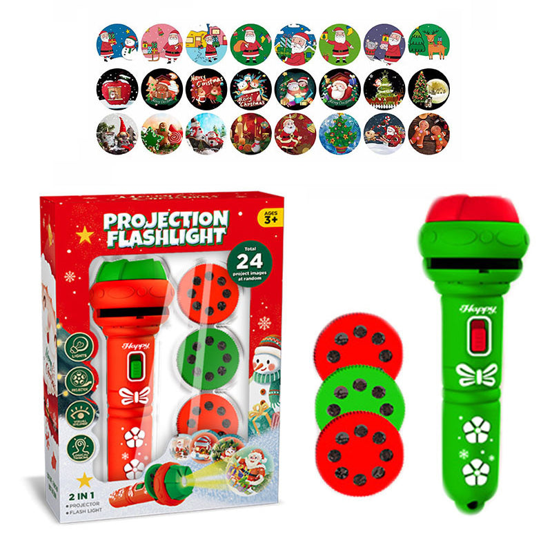 TreasureTrove™ Weihnachtsprojektor Fackellampe