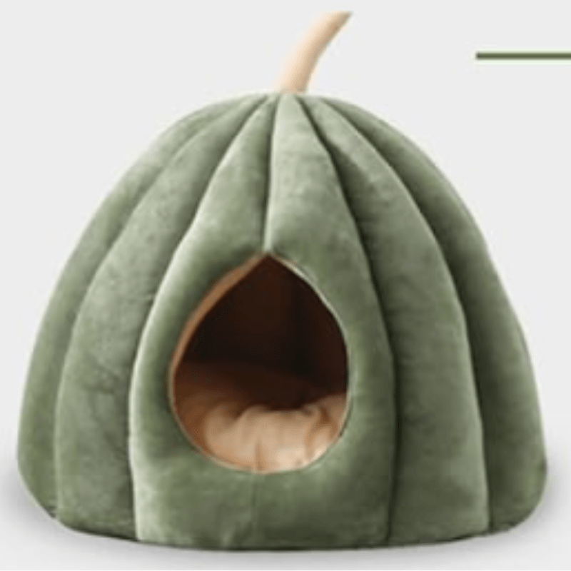 CozyPaws™ – Warmes geschlossenes Katzenbett für kalte Tage
