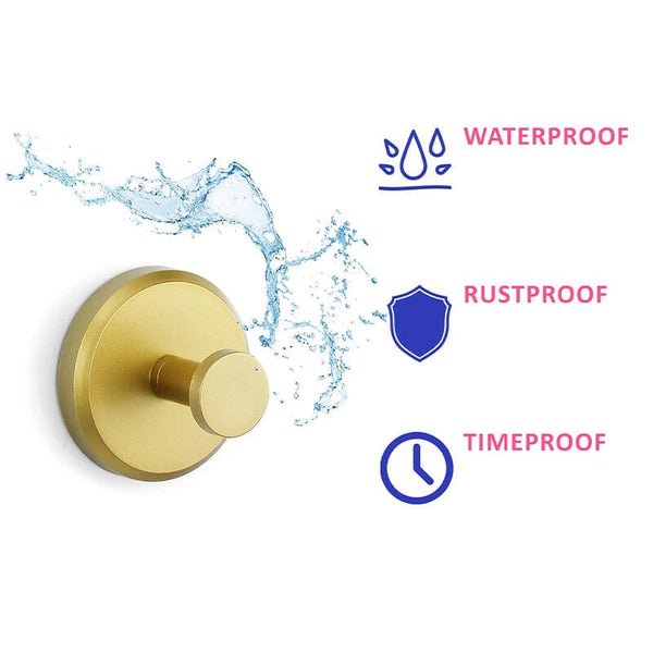 WallBasics™ Wandhaken mit Saugnapf aus Edelstahl