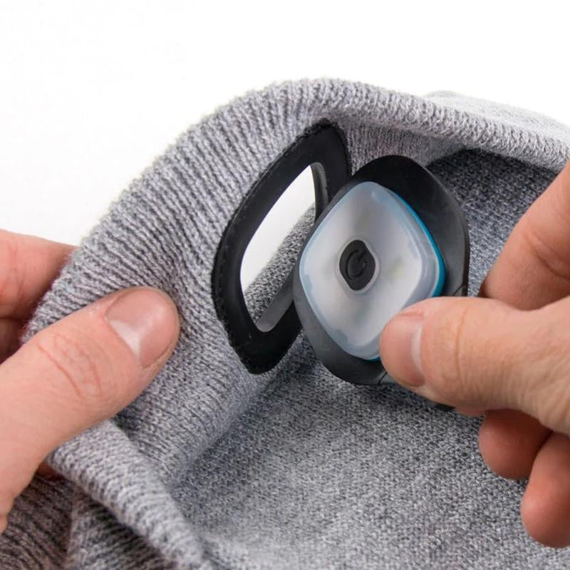 CoolFashion™ Strickmütze mit LED-Licht