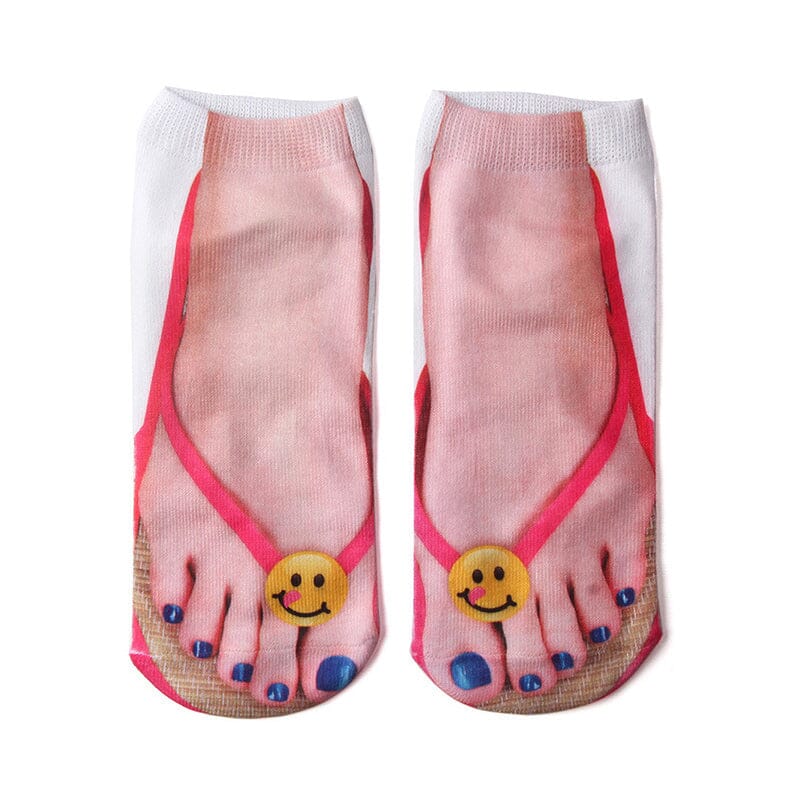 ChicSocks™ 3D Maniküre Druck Socken (3+3 GRATIS!)