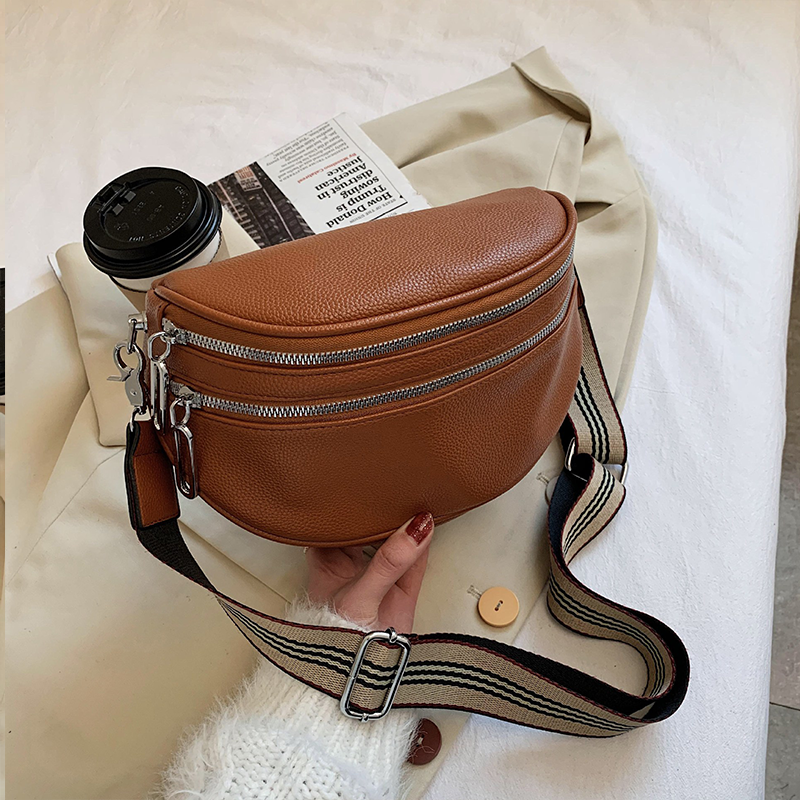 Sabrina™ Crossbody-Tasche aus weichem Leder für Damen