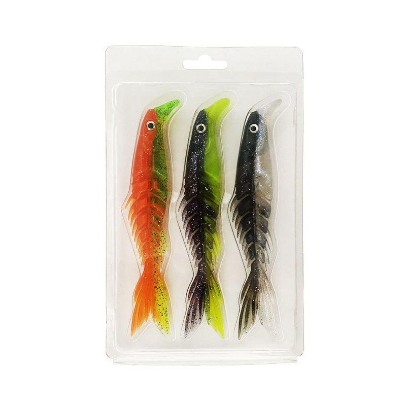 FreshCatch™ 3m Soft Fishing Bass Köder (4+3GRATIS!)