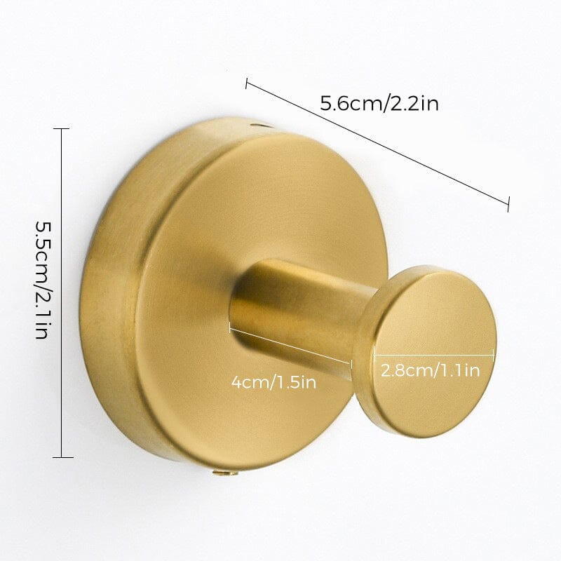 WallBasics™ Wandhaken mit Saugnapf aus Edelstahl