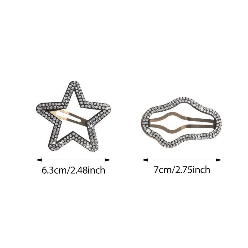 PrettyClip™ Strass-Haarspange (2+2 GRATIS!)