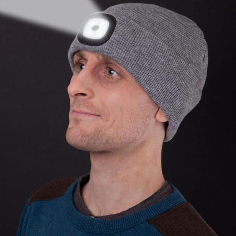 CoolFashion™ Strickmütze mit LED-Licht