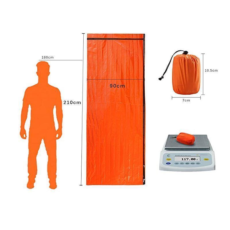 HikeBasics™ Camping Thermo-Schlafsack (1+1 GRATIS!)