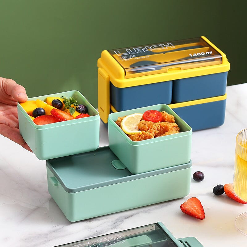 BentoBox™ Tragbare Doppelschichtbox