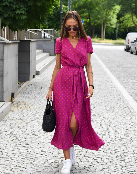 SereneBreeze™ Maxikleid