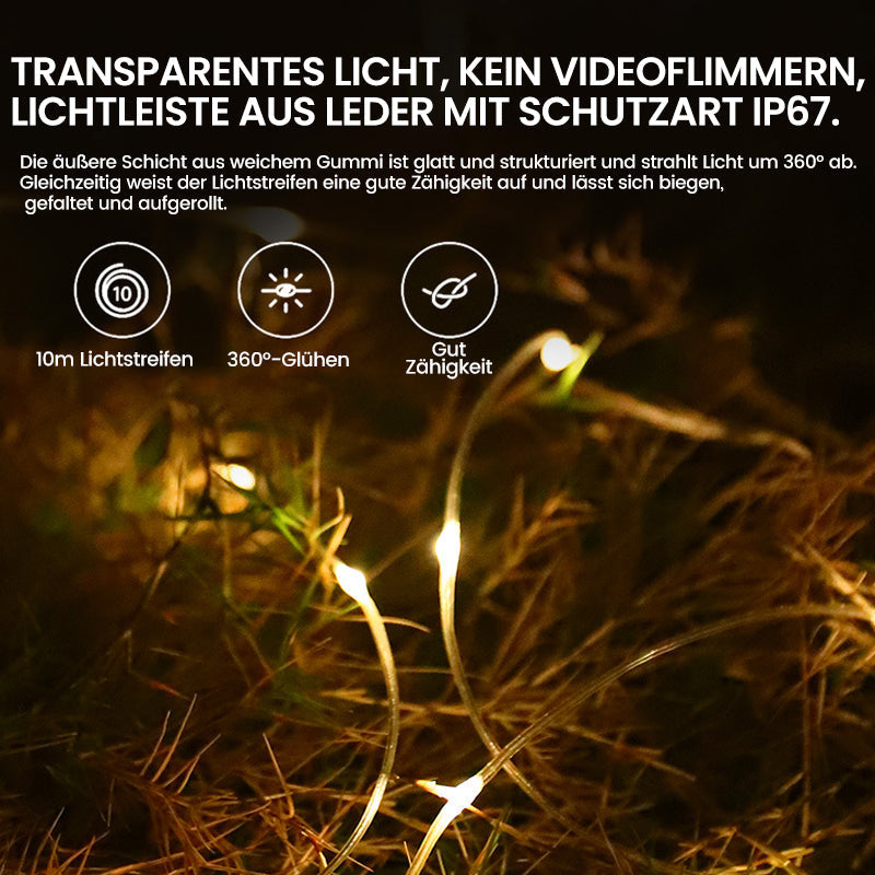 LumiLight™ Einfach aufrollbares, wasserdichtes LED-Licht