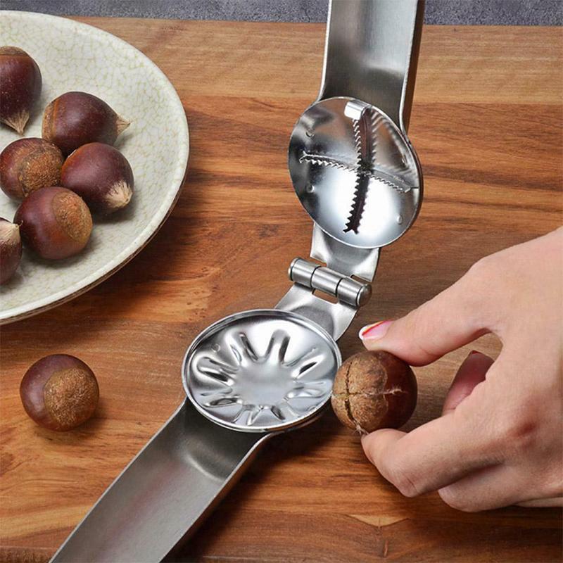 KitchenBasics™ Edelstahl-Öffner Kastanie