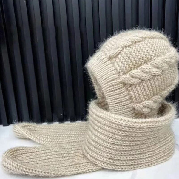 ChicScarf™ Winddichte Strickkapuze und Schal
