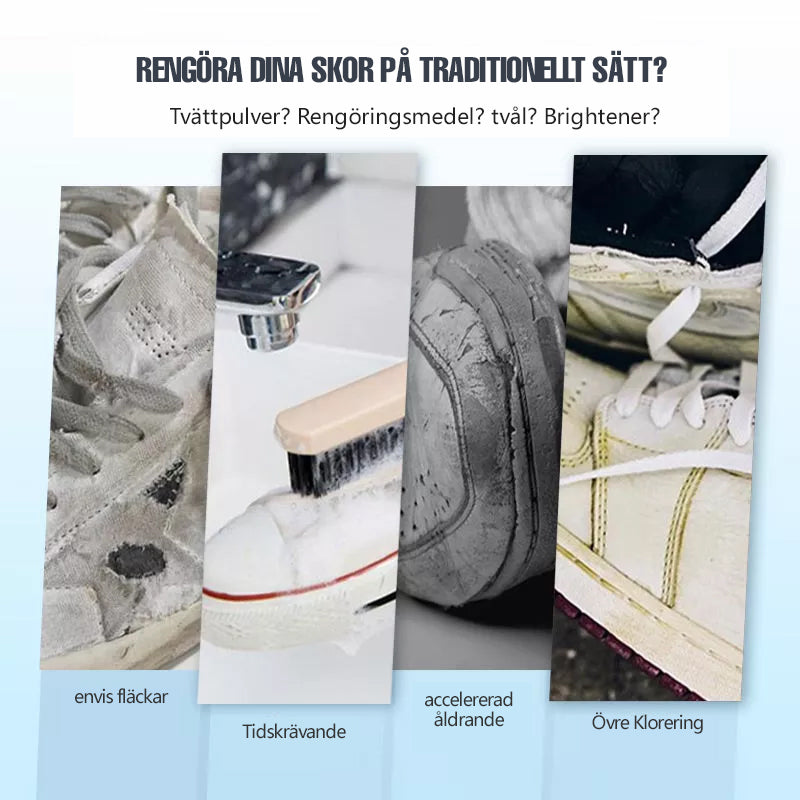 ShoeShine™ Weiße Schuhreinigungscreme (1+1 GRATIS!)