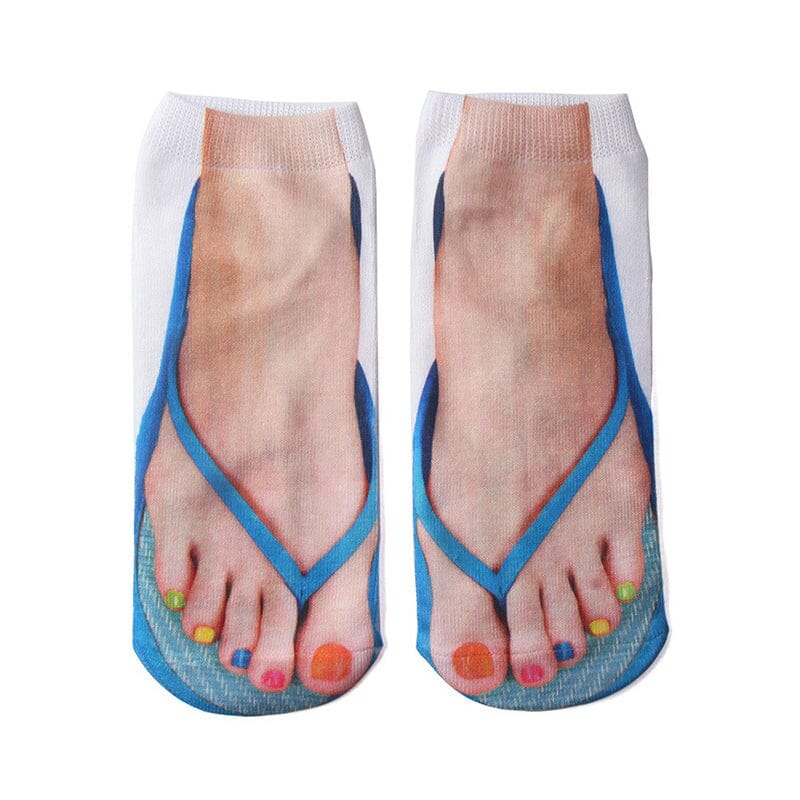 ChicSocks™ 3D Maniküre Druck Socken (3+3 GRATIS!)