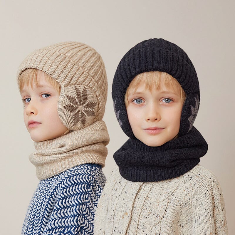 SnowBeanie™ Thermische Winter-Strickmütze