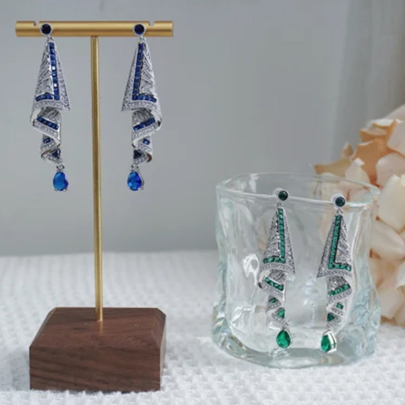 GemStones™ Vintage Satin-Ohrringe