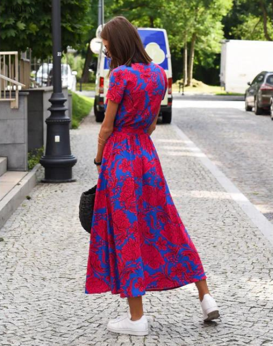 SereneBreeze™ Maxikleid