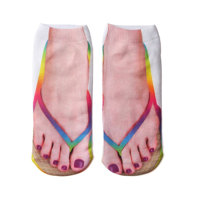 ChicSocks™ 3D Maniküre Druck Socken (3+3 GRATIS!)