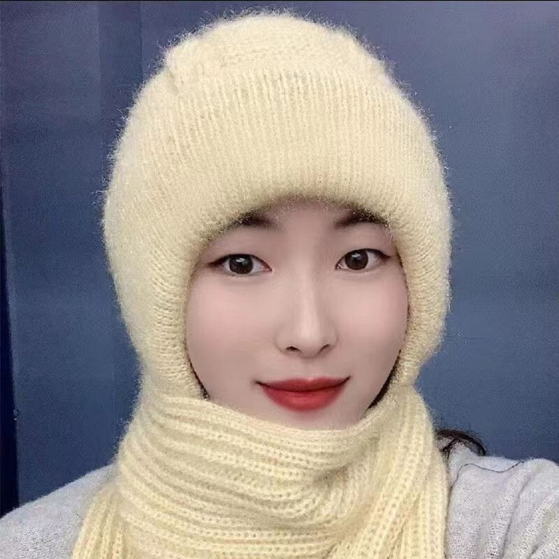 ChicScarf™ Winddichte Strickkapuze und Schal