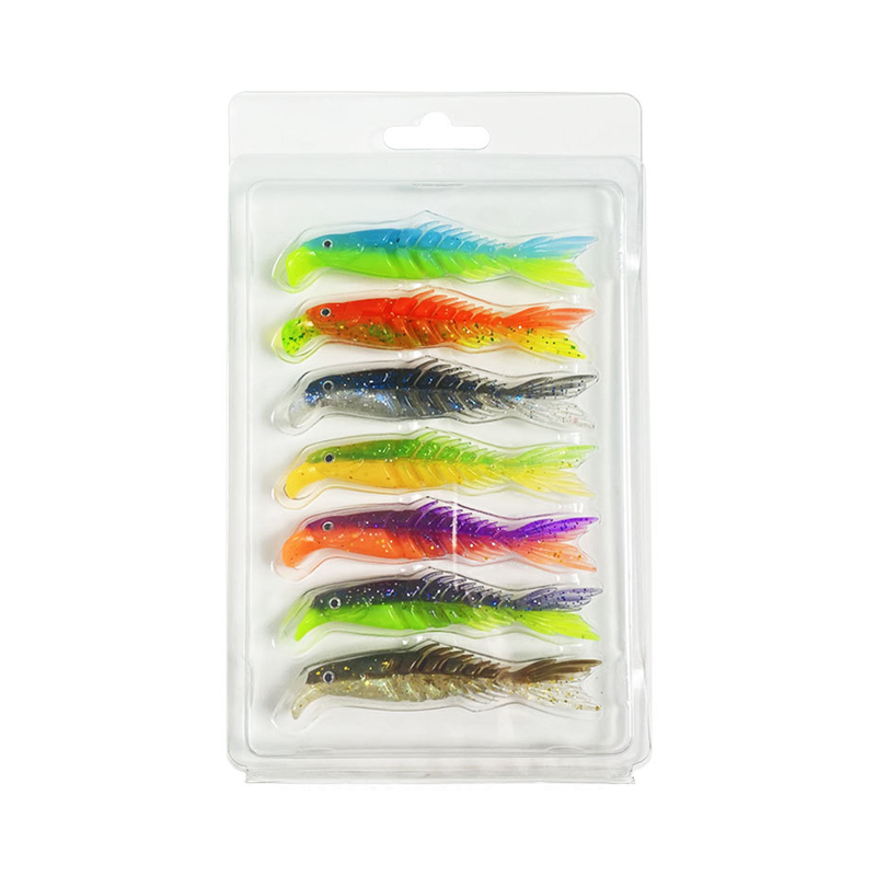 FreshCatch™ 3m Soft Fishing Bass Köder (4+3GRATIS!)